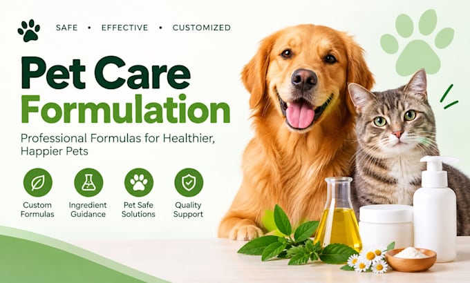 formulate safe and effective pet care products