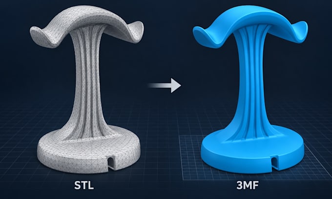 convert your stl files to 3mf and prepare your 3d models for 3d printing