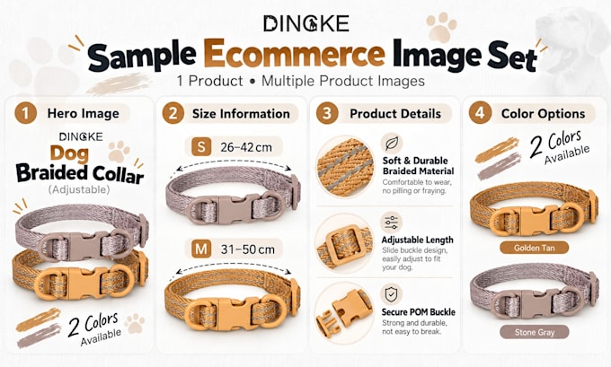 design professional ecommerce product images