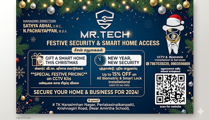 design professional cctv and security system ads