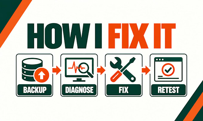 fix your wordpress critical error, white screen or plugin conflict fast