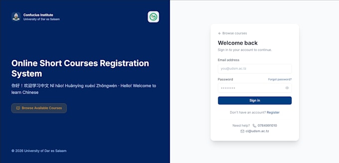 develop a custom web application using laravel and react