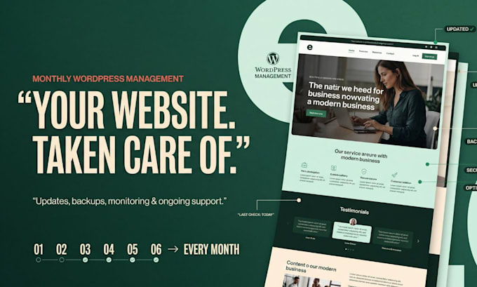 wordpress maintenance, wordpress website maintenance, wordpress website manager