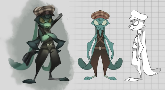 draw your original character
