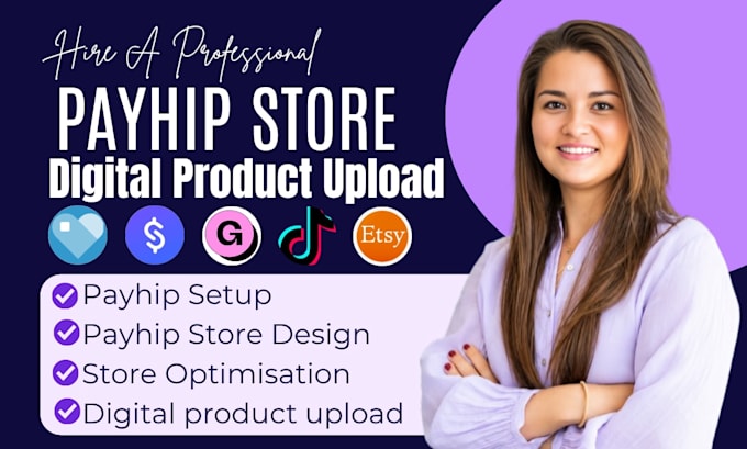 set up payhip website, payhip store, payhip, stan store gumroad store setup