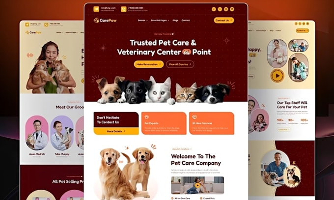 design a wix landing page with appointment booking website