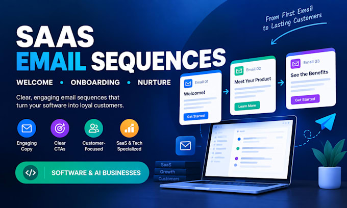write saas email sequences for your software business