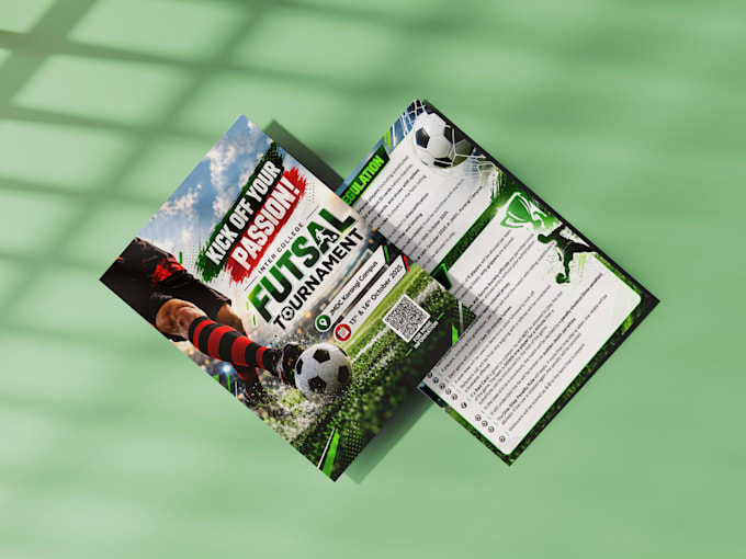 design tri fold brochures and professional flyers