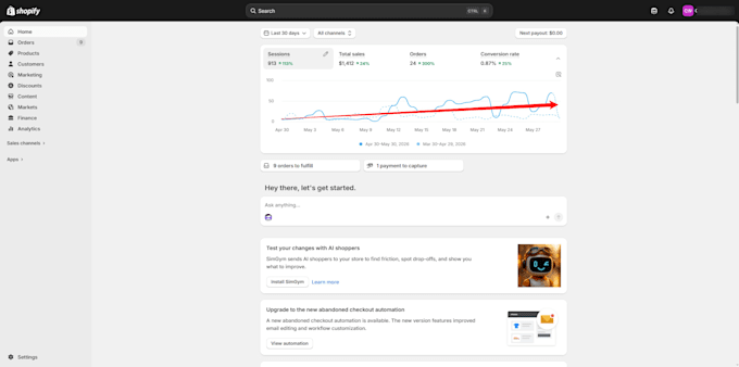 create and optimize shopify product listing, shopify collection and mega menu