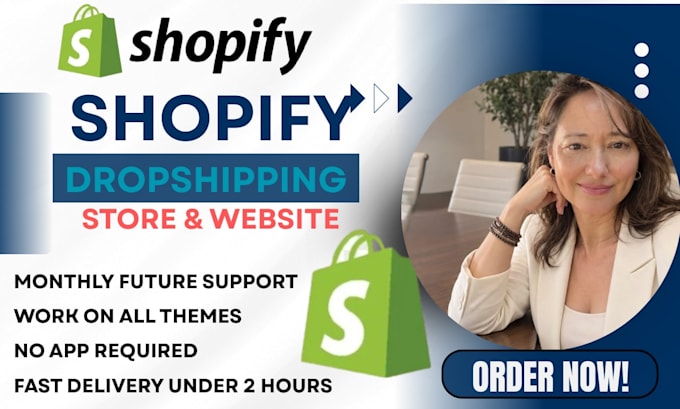 build shopify store design, redesign shopify website, and custom shopify store