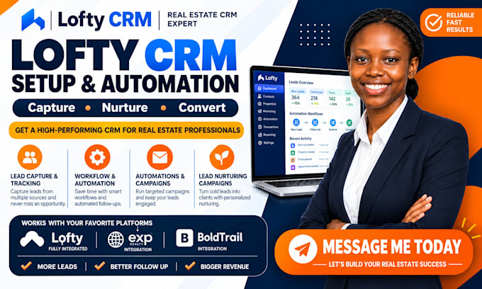 set up lofty crm lofty website design lofty website redesign lofty smart plan