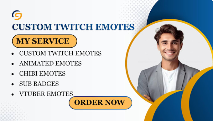 create custom twitch emotes, animated emotes and chibi emotes
