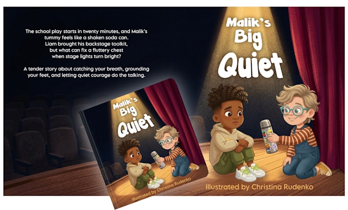 design your children book cover