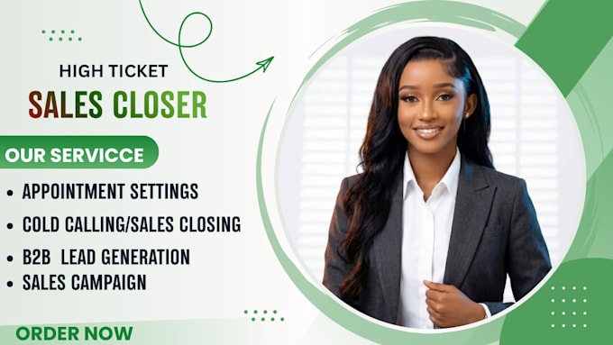 sales development representative sales closer b2bsales person appointment setter