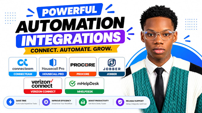 setup connecteam housecall pro procore jobber stack verizon connect mhelpdesk