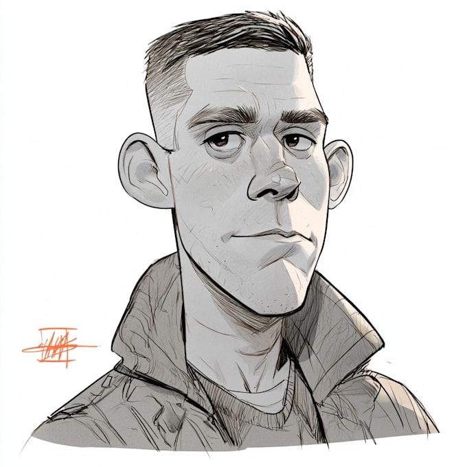 make a portrait sketch for you