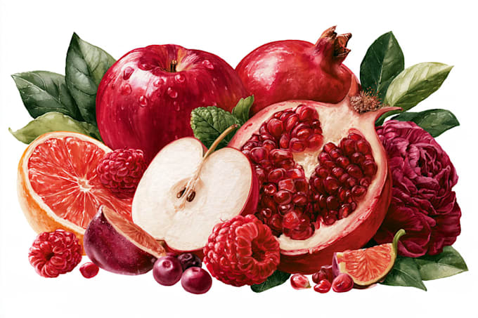 create beautiful botanical illustration and plant art