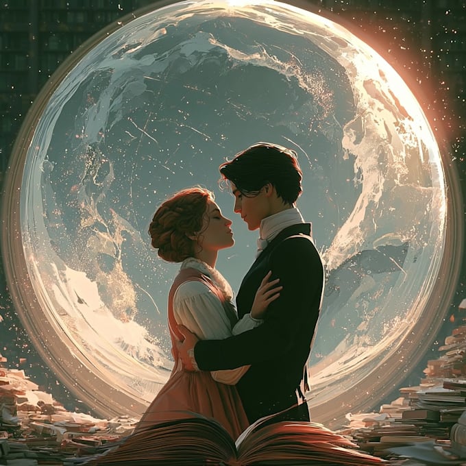craft premium romance book cover