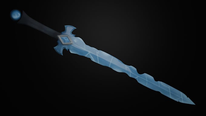 create stylized game ready 3d weapons