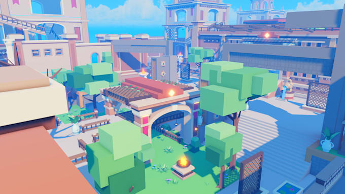 build a custom roblox map and environment
