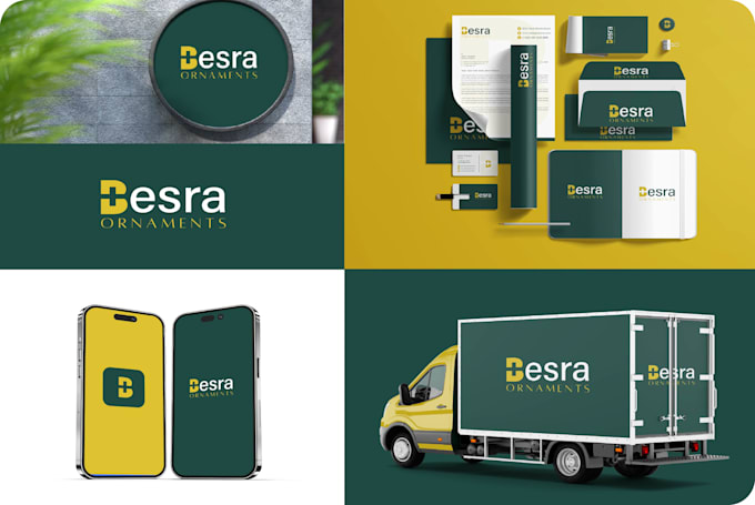 do comprehensive brand identity with full branding package guidelines design