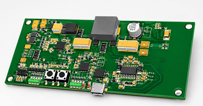 led pcb design, schematic, pcb layout, bom, gerber files, manufacturing ready