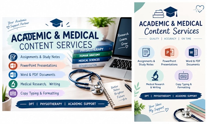 create dpt notes assignment and presentation for students