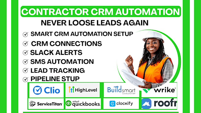 setup rib buildsmart quickbooks monday procore motive stack buildertrend gcpay