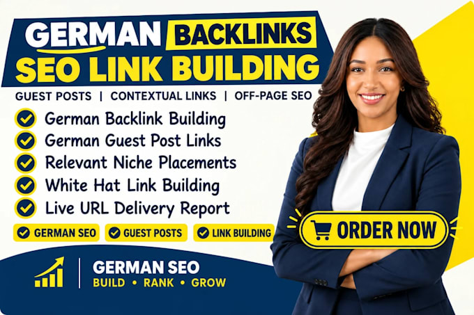 build german backlinks, german guest posts and white hat link building