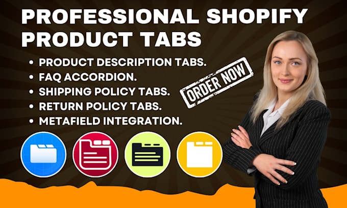 setup shopify product tabs easify bettertabs tabify accordions folders mattabs