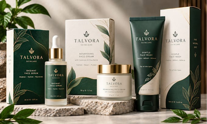 design premium product packaging and label design