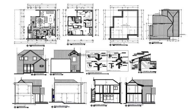 draft architectural and structural drawings in autocad, cad drafter
