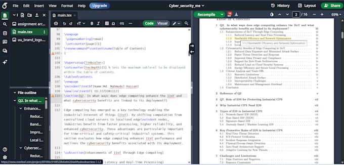 write paper from word to latex