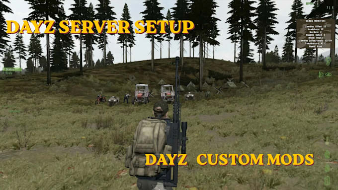 setup dayz server with custom mods loot traders base building scripts assets
