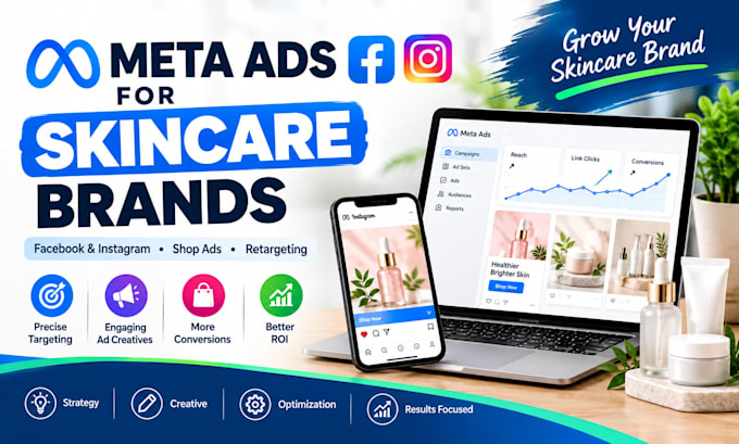 run meta ads and beauty brands
