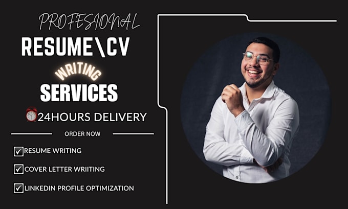 write a professional applicant tracking system resume and linkedin optimization