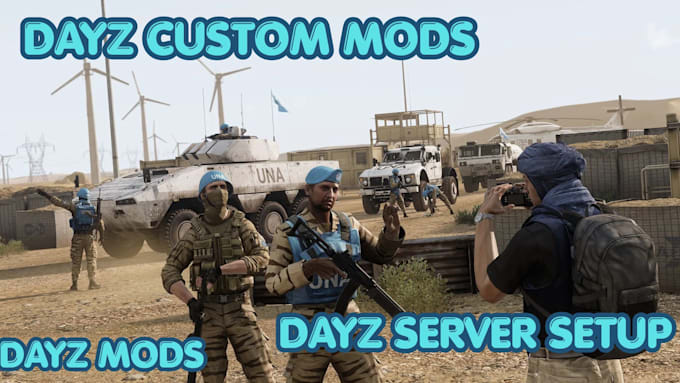 setup custom dayz server with mods traders loot system base building script
