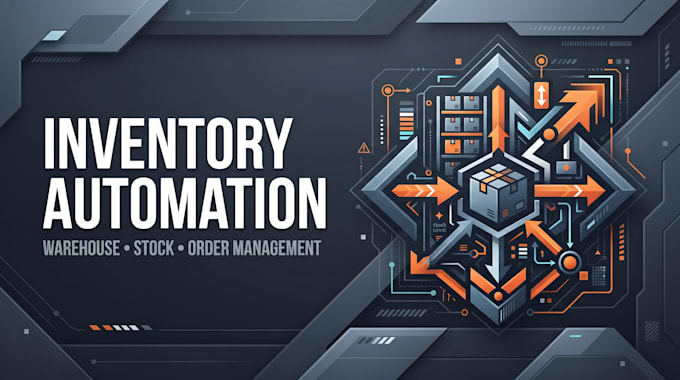 build inventory, warehouse and stock management automation systems
