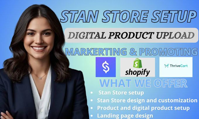setup stan store, stan store markerting, stan store setup, stan store design