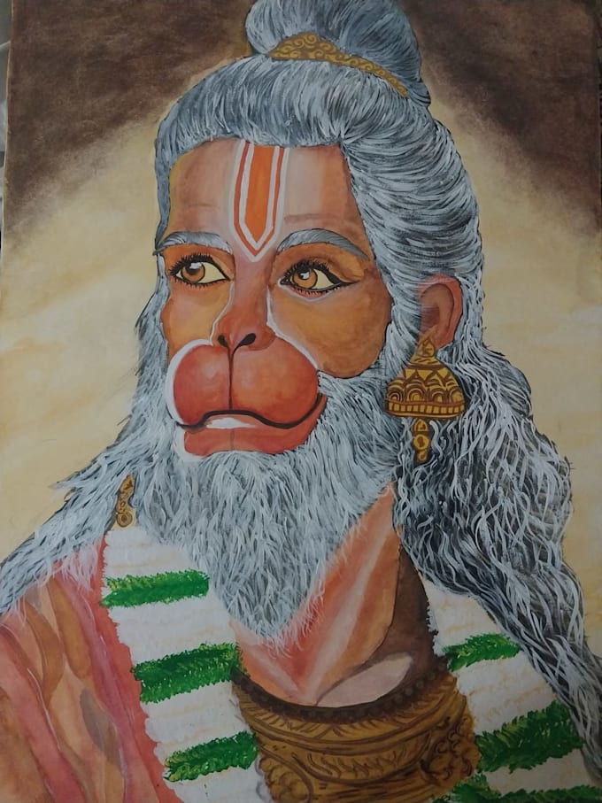 create a custom hand painted artwork from your reference