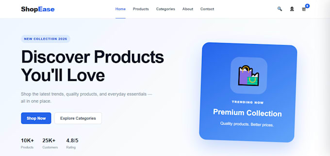 build responsive react js frontend web applications using tailwind css
