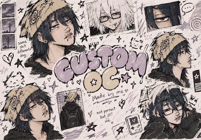 make custom oc drawings and more