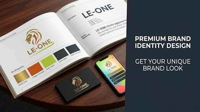 design a modern logo and brand identity