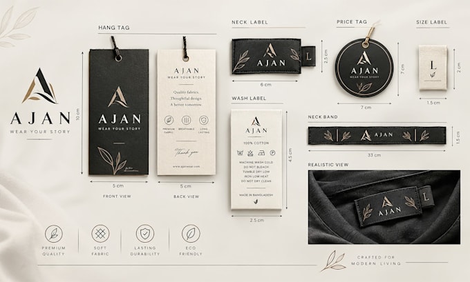 design custom clothing tags and hang tags