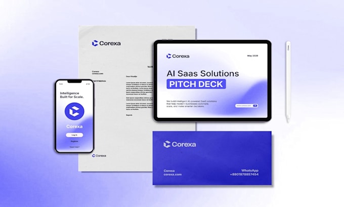 design complete brand identity and corporate branding package
