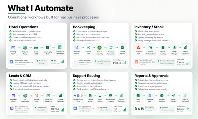 build ai agents, automation workflows and custom dashboards