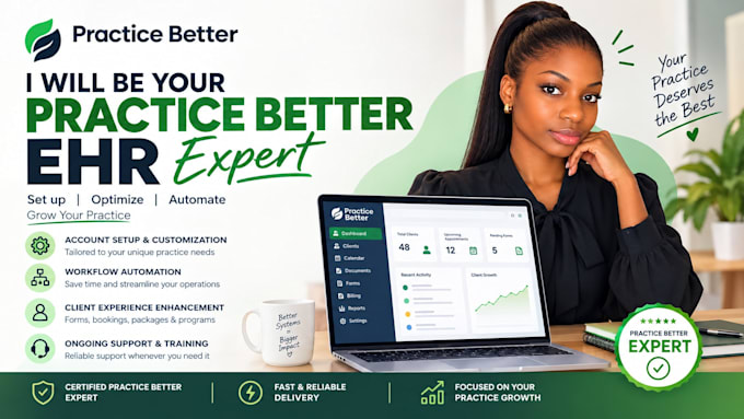 be your practice better ehr expert, client portal, automation