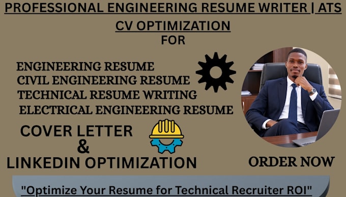 write an ats engineering CV, linkedin and cover letter