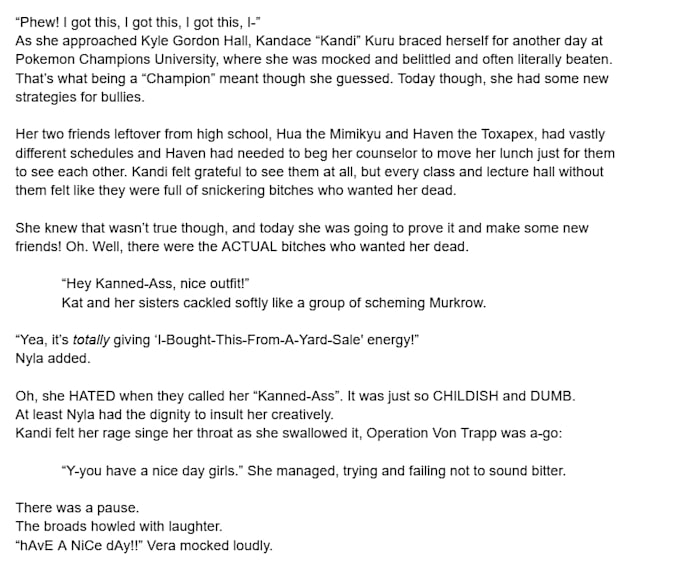 write fanfiction smut or fluff any fandom
