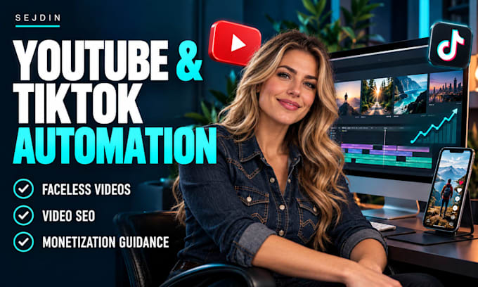 do youtube automation tiktok and with you in monetization